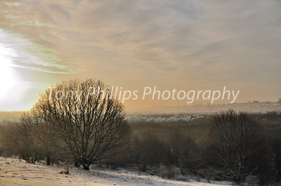 Snow In Shire Brook Valley 2012